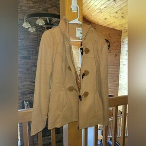 Allegra K size large pea coat NWT